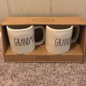 Rae Dunn LL mug set NIB